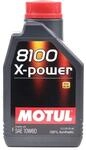Motul 106142 Motor&ouml;l 8100 X-Power 10W60-1 L, Brown