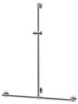 Keuco 34914010611 Duschhandlauf Plan Care mit Brausestange, verchromt, 682/1263 mm