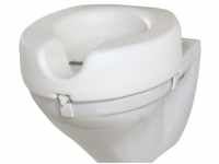 WENKO WC Sitz-Erhöhung Secura - 150 kg Tragkraft, Kunststoff, 41.5 x 17 x 44 cm,