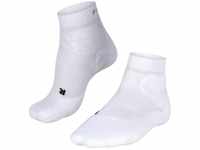 FALKE Men's TE2 Short M SSO Cotton Anti-Blister 1 Pair Tennis Socks, Black (Black