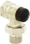 TA Heimeier Thermostat-Ventilunterteil Eckform RG vern 1 Zoll, 2201-04.000