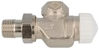 TA Heimeier ThermostatVentilunterteil V-exakt IIAxial, Rotguss vernickelt 3/8 Zoll,