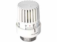 Oventrop LI Thermostatkopf, Weiß, 32x1mm, mit Einstellung „0 || Temperaturbereich