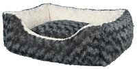 Trixie Kuschelbett Kaline 65 x 50 cm grau/Creme