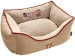 HUNTER Hundesofa UNIVERSITY, gem&uuml;tliches Hundebett im College-Look, weiches