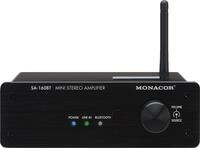 Monacor SA-160BT Mini Stereo-Verst&auml;rker, 2 x 30 W schwarz