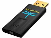 Audioquest Dragonfly tragbarer D/A-Konverter, schwarz