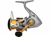 SHIMANO Sedona 4000 FI, Spinning Angelrolle mit Frontbremse, SE4000FI, silber , gold