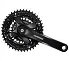 SHIMANO FC-TY501 Vierkant 6/7/8-fach Kurbelgarnitur, schwarz, 175 mm