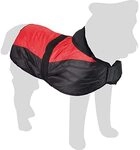 Karlie Hundemantel Eisb&auml;r L: 55 cm rot 2 Bauchgurte