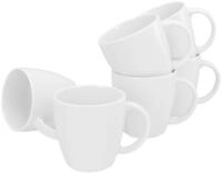 CreaTable, 12328, Serie Victoria weiss, 6-teiliges Geschirrset f&uuml;r 6 Personen,