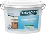 Innenwei&szlig; Innenfarbe wei&szlig; matt 2,5 L Wand- Deckenfarbe Renovo