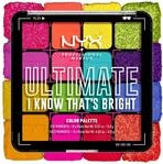 NYX Professional Makeup Lidschattenpalette mit 16 Farbt&ouml;nen, Intensives und