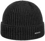 Stetson Parkman Strickm&uuml;tze Rippstrick Umschlag Made in Italy Damen Herren Herbst