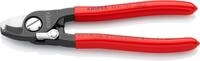 KNIPEX Kabelschere mit Kunststoff &uuml;berzogen 165 mm, 95 41 165