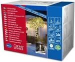 Konstsmide Micro LED Lichterkette, 80 warm wei&szlig;e Dioden, 24V Au&szlig;entrafo, wei&szlig;es