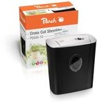 Peach Partikelschnitt Aktenvernichter - 5 Blatt - 11 Liter / 80 DIN A4-4 x 28 mm