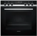 Siemens HE578ABS1 Backofen (Elektro, Einbau), 59.4 cm, Elektronikuhr,