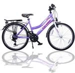Talson 26 Zoll M&auml;dchenfahrrad 21-Gang Shimano Schaltung mit Beleuchtung nach STVO