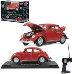 JAMARA 405110 - VW K&auml;fer 1:18 RC Diecast Rot 27MHz &ndash; Kultfahrzeug mit