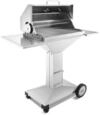 TH&Uuml;ROS T4 Holzkohlegrill BBQ Station Edelstahl