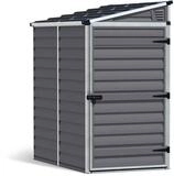 Canopia by Palram Ger&auml;tehaus Skylight Pent 4x6 Ger&auml;teschuppen 177x102x203 cm...