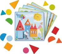 HABA 302949 - Zuordnungsspiel Tierische Abenteuer, Sortierspiel mit 5 Motivkarten und