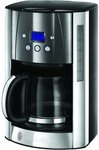 Russell Hobbs Kaffeemaschine [Digitaler Timer, Brausekopf für optimale Russell Hobbs Kaffeemaschine [Digitaler Timer, Brausekopf für optimale