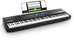 Alesis Recital Pro - E Piano 88 Tasten mit Gewichteten Volle Gr&ouml;&szlig;e Klavier,