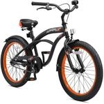BIKESTAR Kinderfahrrad f&uuml;r Jungen ab 6-7 Jahre | 20 Zoll Kinderrad Cruiser | Fahrrad