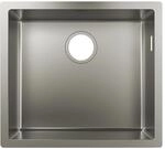 hansgrohe K&uuml;chensp&uuml;le, Unterbau 500 mm f&uuml;r 600 mm Unterschrank, edelstahl