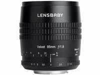 Lensbaby Velvet 85 Sony E, Brennweite 85 mm, 24 cm, Naheinstellgrenze, passend für