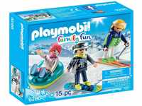 PLAYMOBIL Family Fun 9286 Freizeit-Windersportler, Ab 4 Jahren