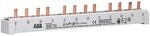 ABB PS4/12/16 Phasenschiene 4-polig 12 Pins 16qmm L1-L2-L3-N-L1-L2
