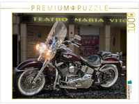 CALVENDO Puzzle Harley-Davidson Heritage De Luxe 1000 Teile Lege-Größe 64 x...