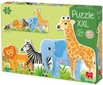 Goula D53426 - Puzzle XXL - Dschungel, von klein bis gro&szlig;, Ab 2 Jahren