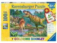 Ravensburger Kinderpuzzle - 13695 Welt der Dinosaurier - Dino-Puzzle für Kinder ab 6