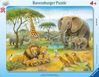 Ravensburger Puzzle Afrikas Tierwelt - 30 Teile Puzzle ab 4 Jahre
