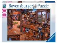 Ravensburger Puzzle 19790 - Opas Schuppen - 1000 Teile Puzzle für Erwachsene und