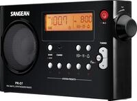 Sangean PR-D7 tragbares Radio (UKW/MW-Tuner, Kopfh&ouml;reranschluss, Weckfunktion,