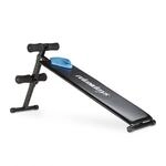 Relaxdays Sit Up Bank klappbar, 5-fach verstellbar, Bauchtrainer Bank, gepolsterte