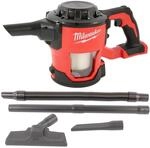 Milwaukee Akku-Handstaubsauger M18CV-0, 18 V XXX, 1 St&uuml;ck, 4933459204 Rot