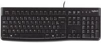 Logitech K120 Kabelgebundene Tastatur f&uuml;r Windows, Belgisches AZERTY-Layout -