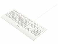 Logitech K280e Tastatur (Kabelgebunden, QWERTZ, Deutsche Layout) weiß (5-Pack)