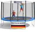 Terena Trampolin Outdoor 430 cm mit Sicherheitsnetz &ndash; Trampolin Kinder &ndash;