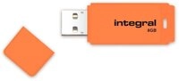 INTEGRAL 8GB USB-Stick NEON orange