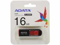 ADATA 16GB USB-Stick C008 Slider USB 2.0 schwarz rot