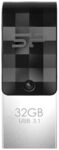 Silicon Power Firma F80 USB-Stick Schl&uuml;ssel schwarz 32 gb, SP032GBUC3C31V1K