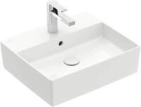Villeroy & Boch Memento 2.0 Aufsatzwaschbecken, 500 x 420 mm, 1 Hahnloch, mit