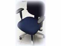 Bezug für Bürostuhl - Husse für Bürodrehstuhl Drehstuhl Farbe Blau, 44 x 44...